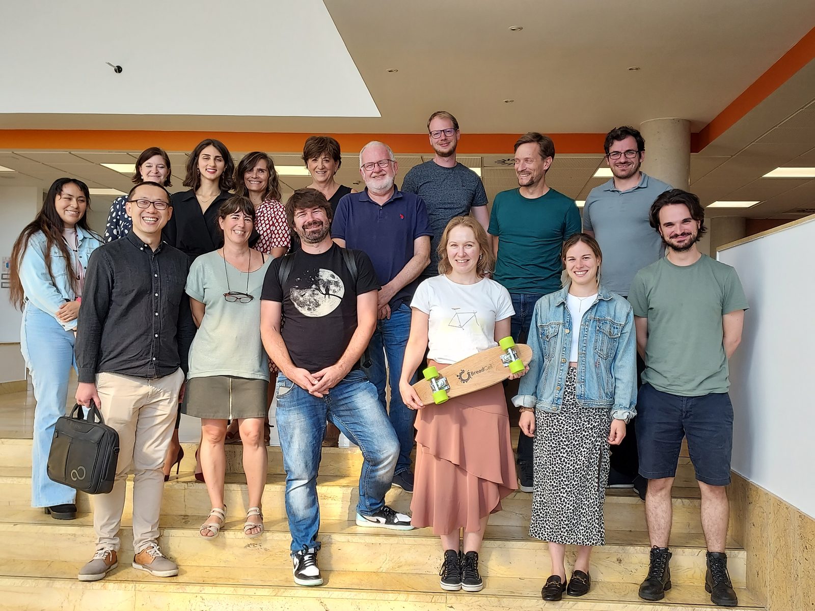 Consortium meeting in San Sebastián with the BreadCell penny board